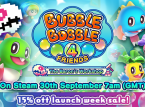 Bubble Bobble 4 Friends: The Baron's Workshop arriva su PC a fine mese