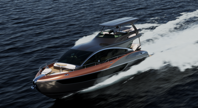 Lexus mostra il suo ultimo yacht di lusso