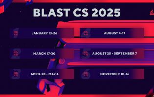 BLAST delinea il suo programma di Counter-Strike 2025